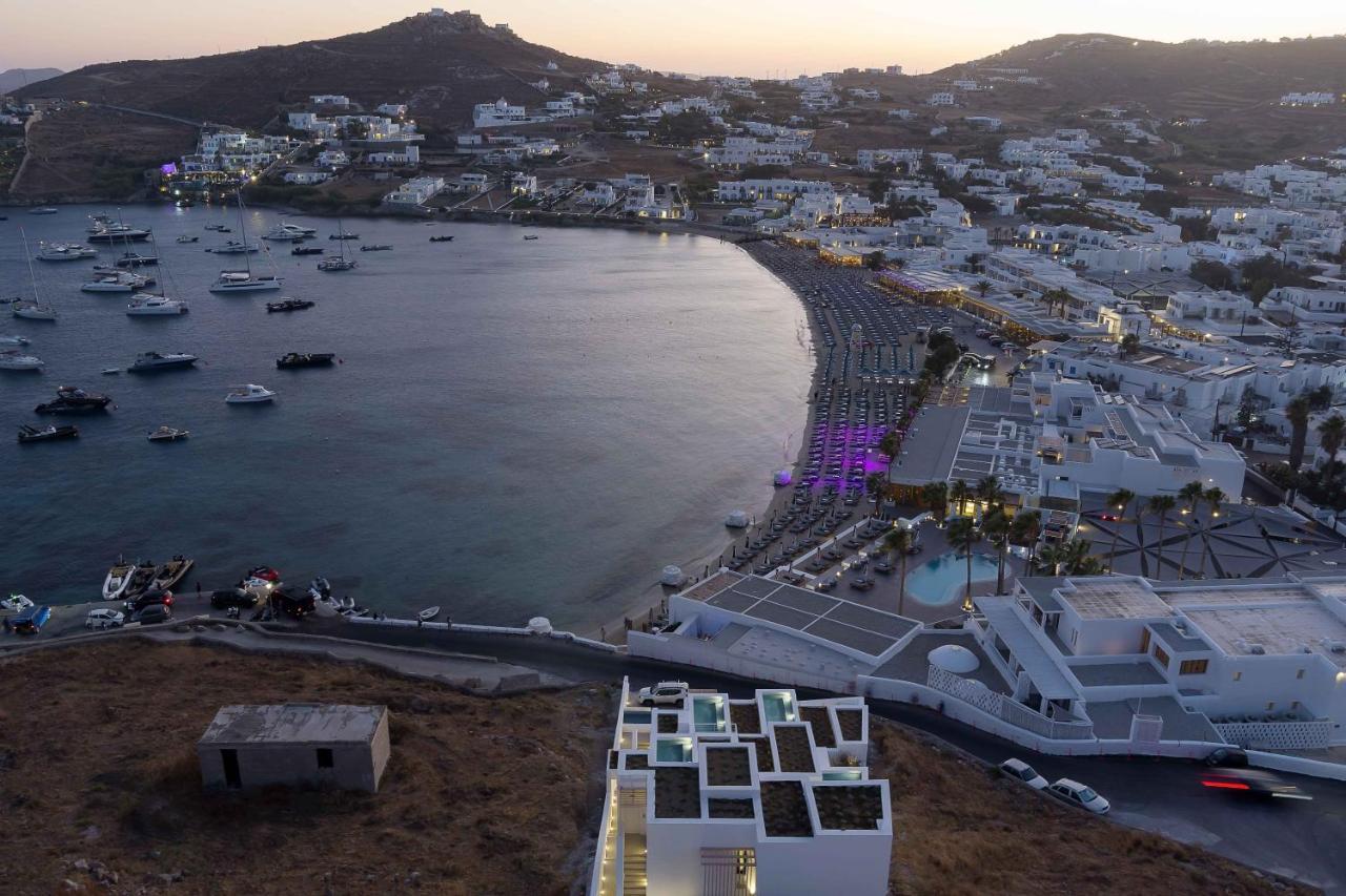 Cubic Mykonos Seafront Design Suites Ornos  Luaran gambar