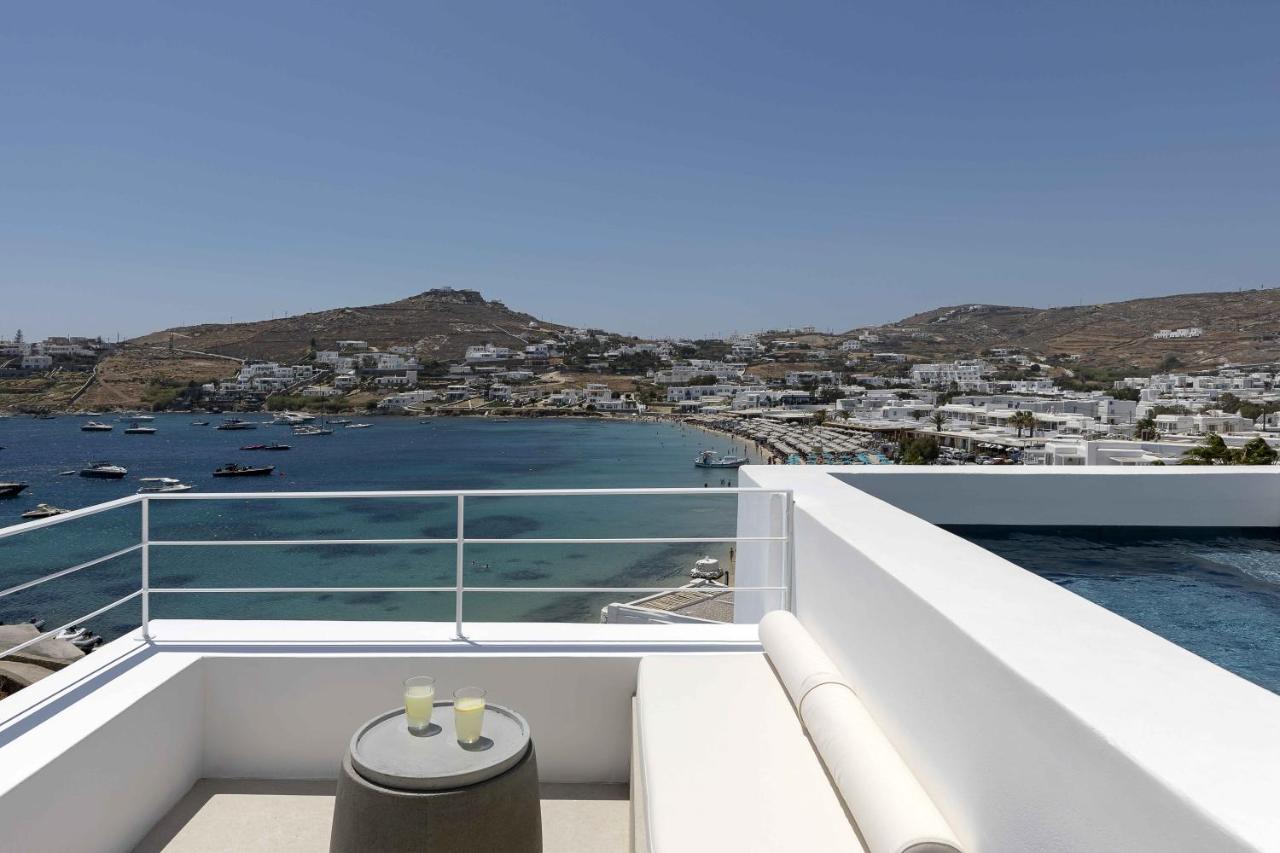 Cubic Mykonos Seafront Design Suites Ornos  Luaran gambar
